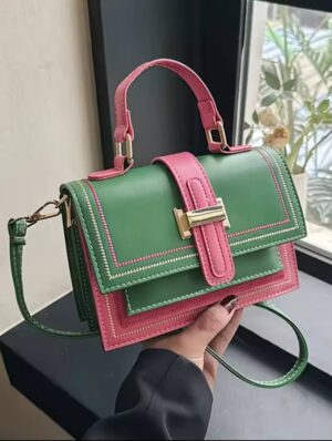 Sac à Main Bicolore Élégant